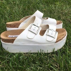 Platform double strap Steve Madden sandals 💖